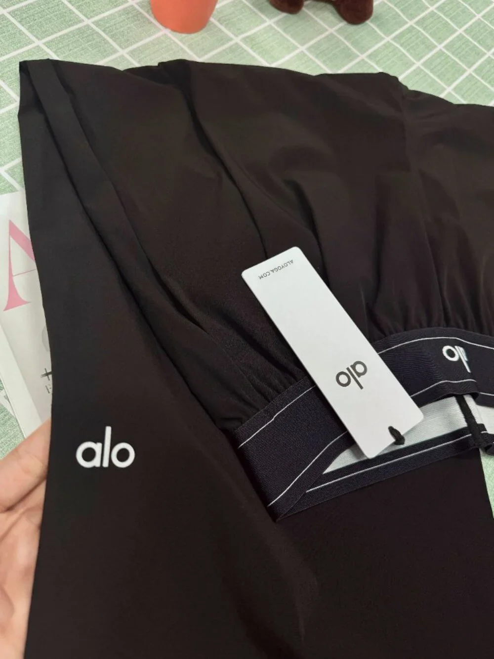 Women's ALO Yoga Suit Up Trouser Black 😉( Regular ) 👖Elastic waistband - Picture 6 of 8